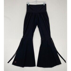 Niawear Women's Leggings Classic Black High Rise M  Flare Bell Stretch pre owned